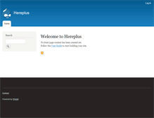 Tablet Screenshot of hereplus.com
